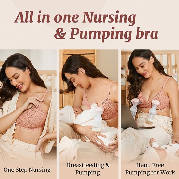 NWT MOMANDA Women's Pumping Bra Hands Free - Picture 2 of 2